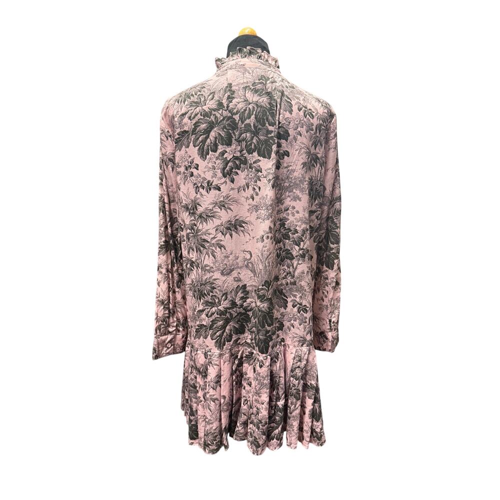 Tuckernuck Pressed Powder Toile Tate Dress Size Medium - Picture 7 of 10